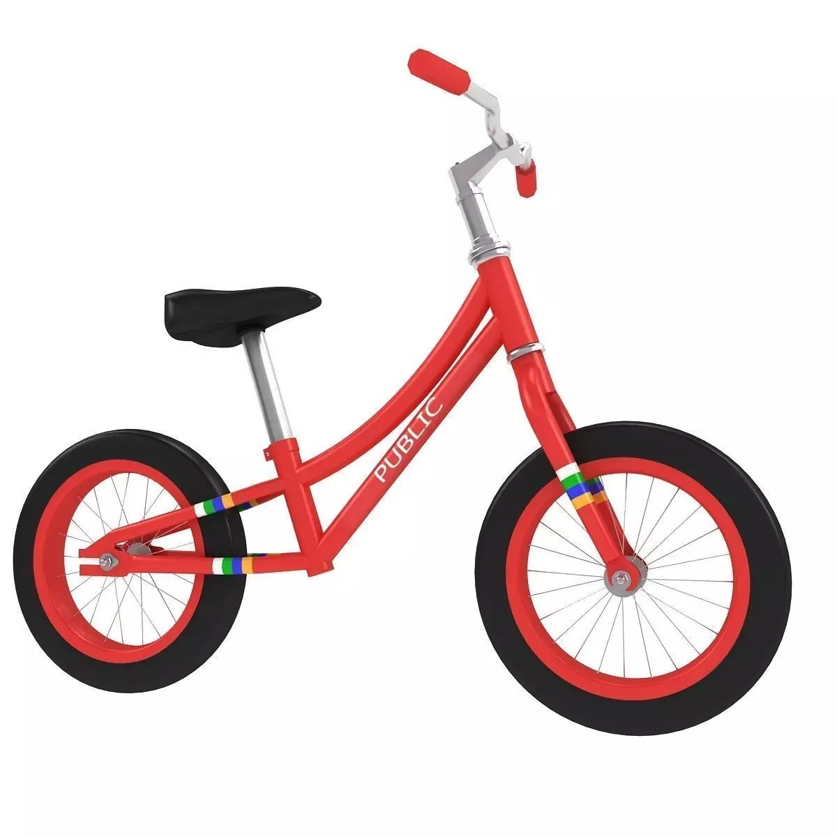 Mini Childrens Balance Bike 3D model