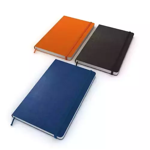 Moleskine notebook 3D model