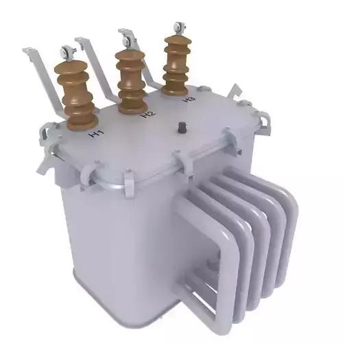 Oil Transformer 3D model