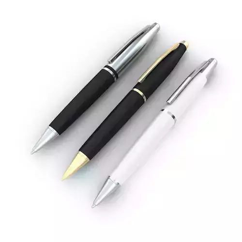 3d Pen three pens 3D model