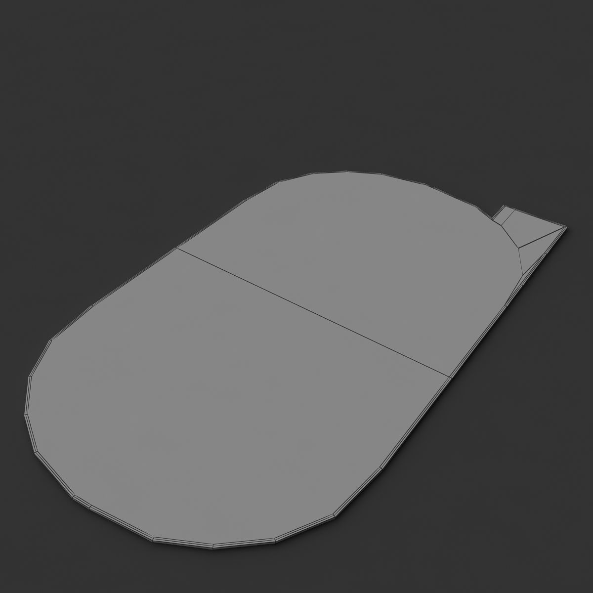 Running Track  3D model_3