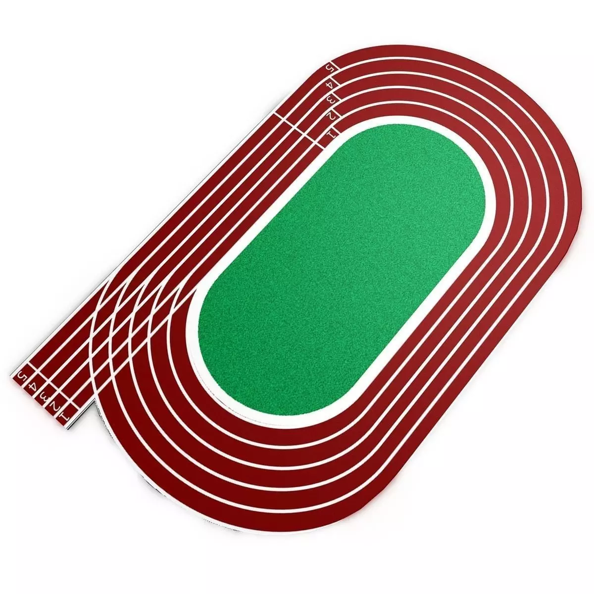 Running Track  3D model_0