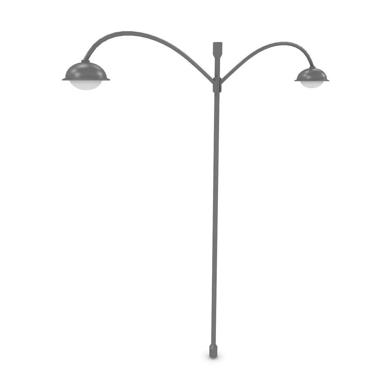 Streetlight street lamp 3D model_0