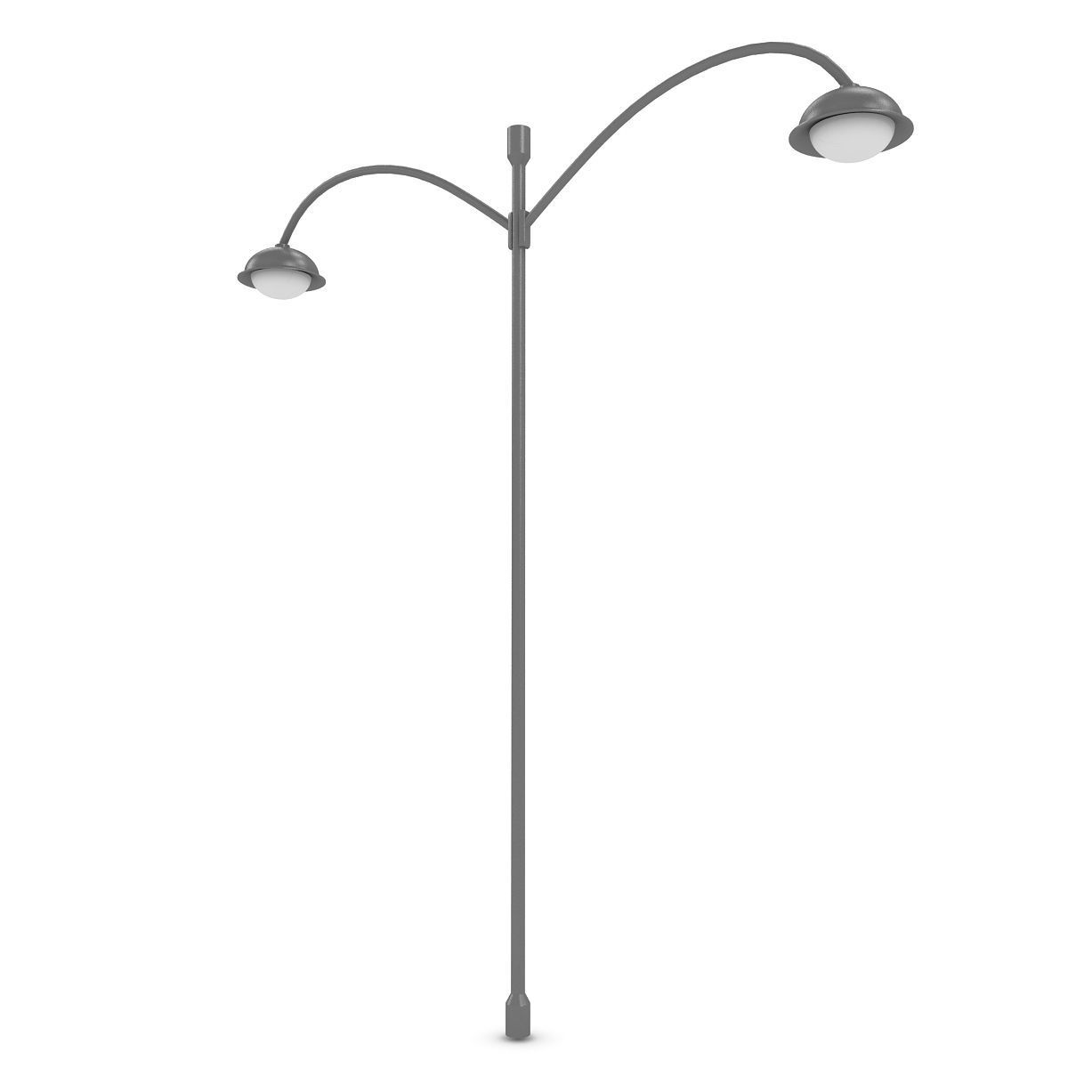 Streetlight street lamp 3D model_2