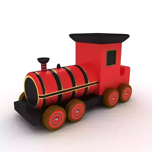 Toy Train 3D model