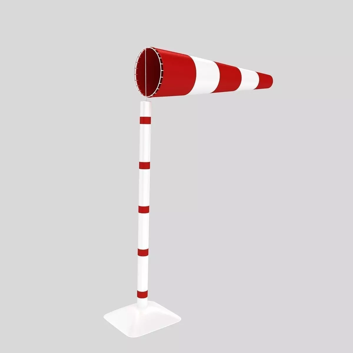 Windsock traffic cone 3D model