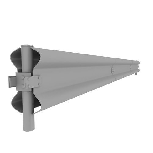 Road Safety Barrier  3D model