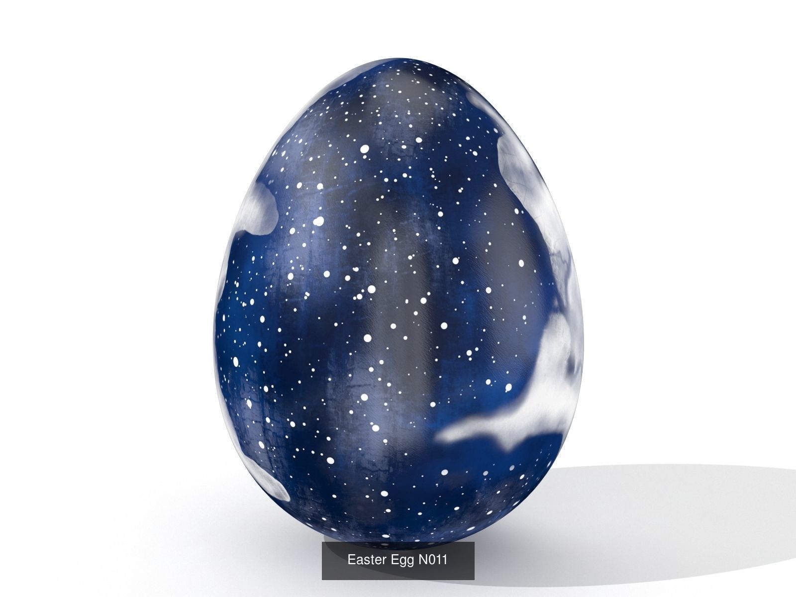 Easter eggs 11 Styles 3D Model Collection_4