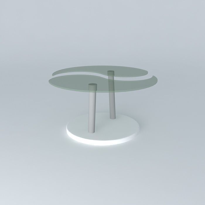 cooffe table Free 3D model_2