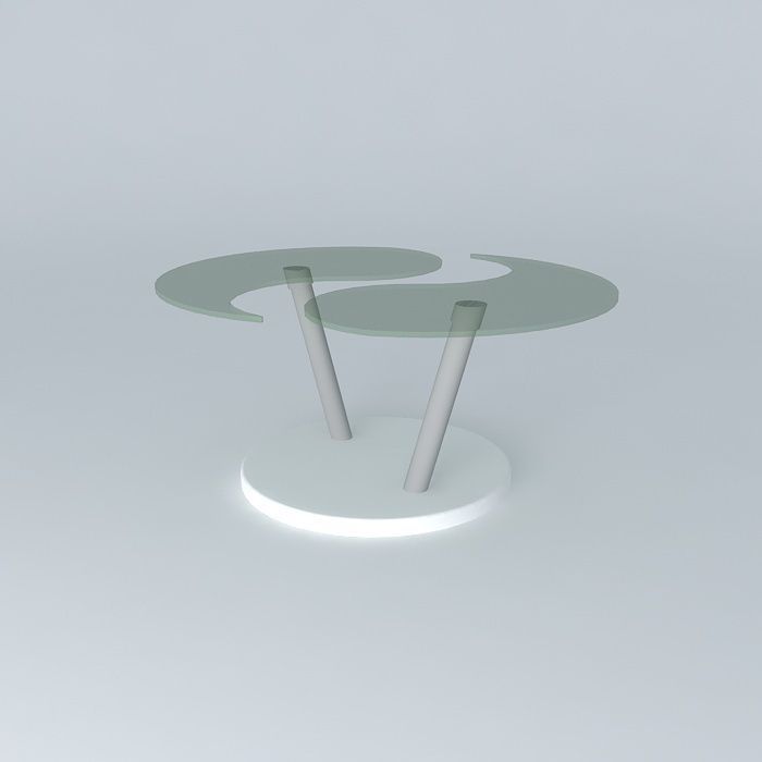 cooffe table Free 3D model_1