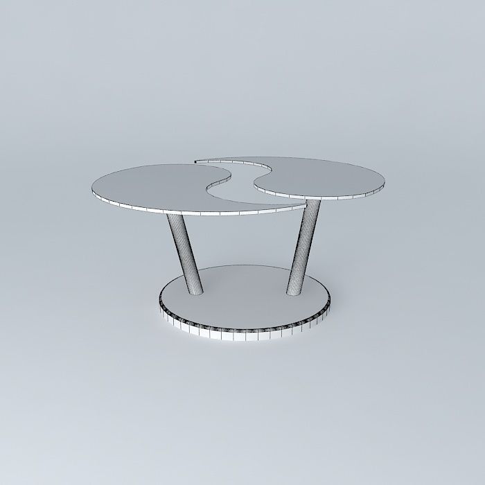 cooffe table Free 3D model_3