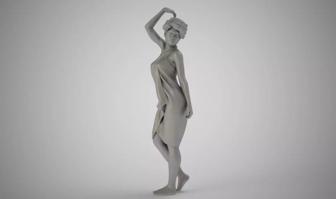 Ravishing Woman 3D print model_0
