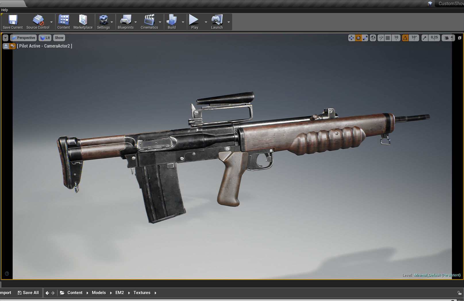 PBR British EM 2 Low-poly 3D model_19