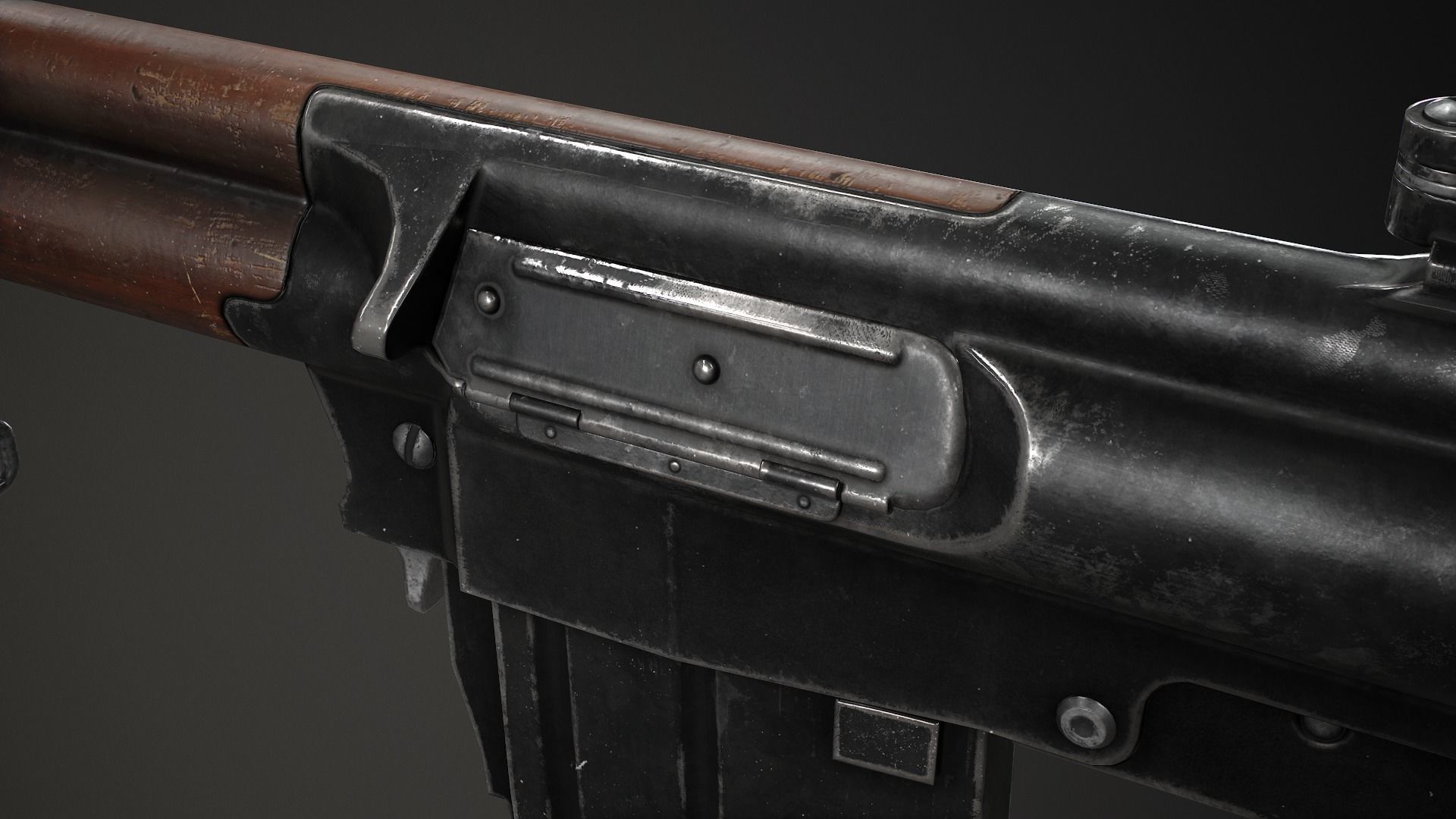 PBR British EM 2 Low-poly 3D model_8