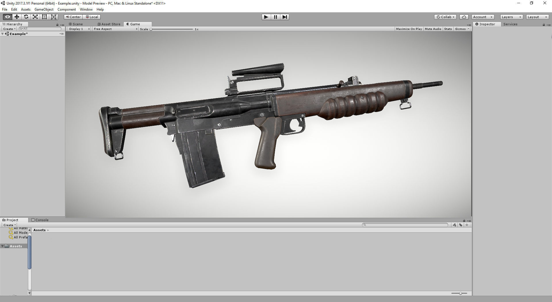 PBR British EM 2 Low-poly 3D model_18