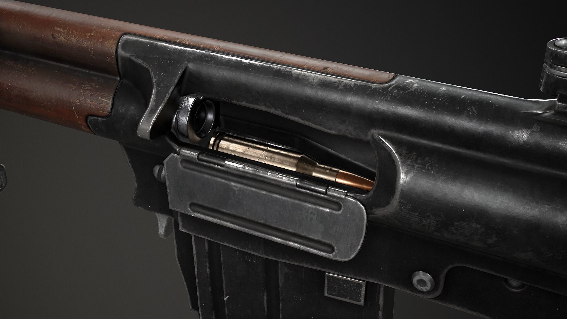 PBR British EM 2 Low-poly 3D model_10