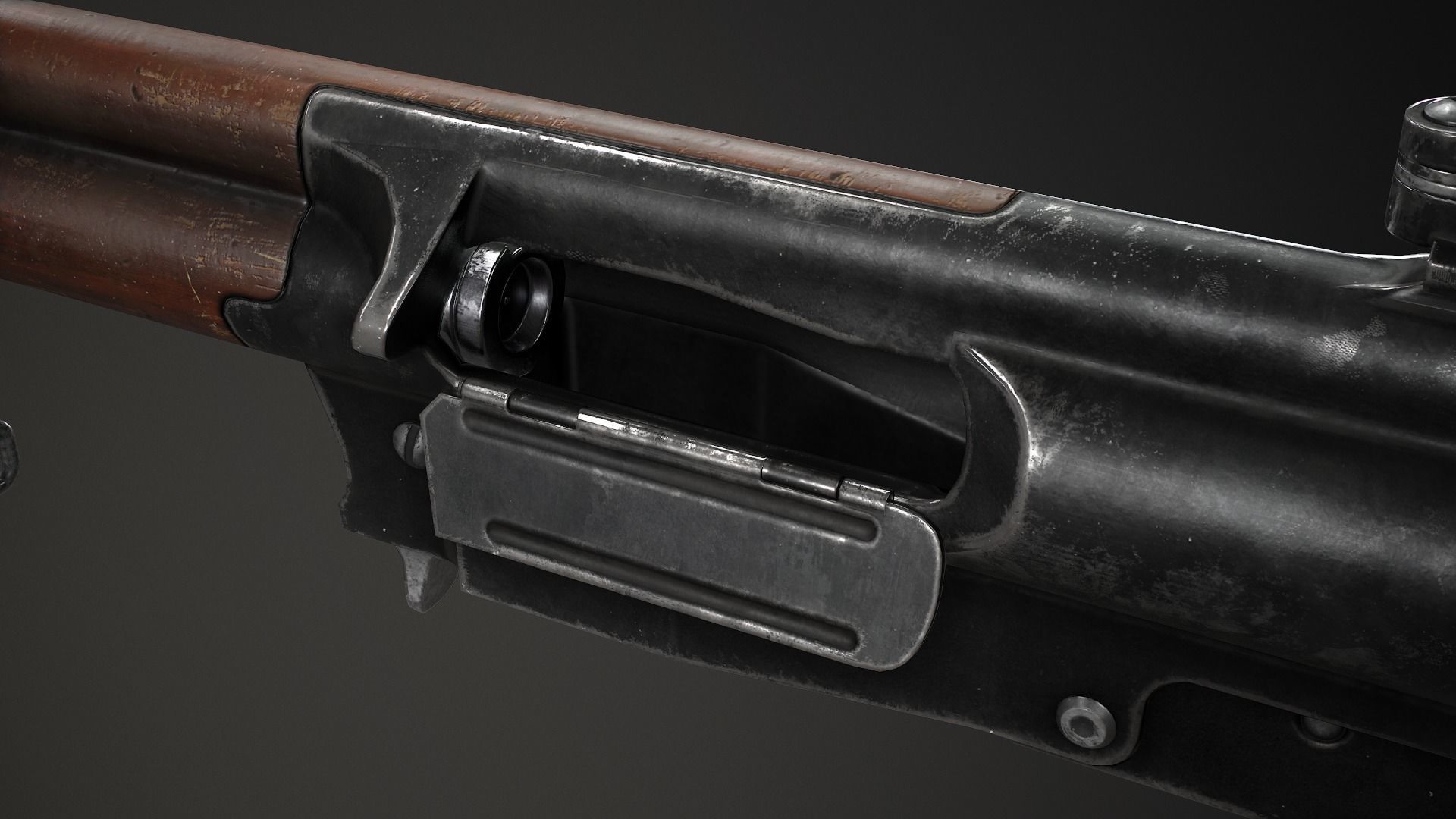 PBR British EM 2 Low-poly 3D model_11