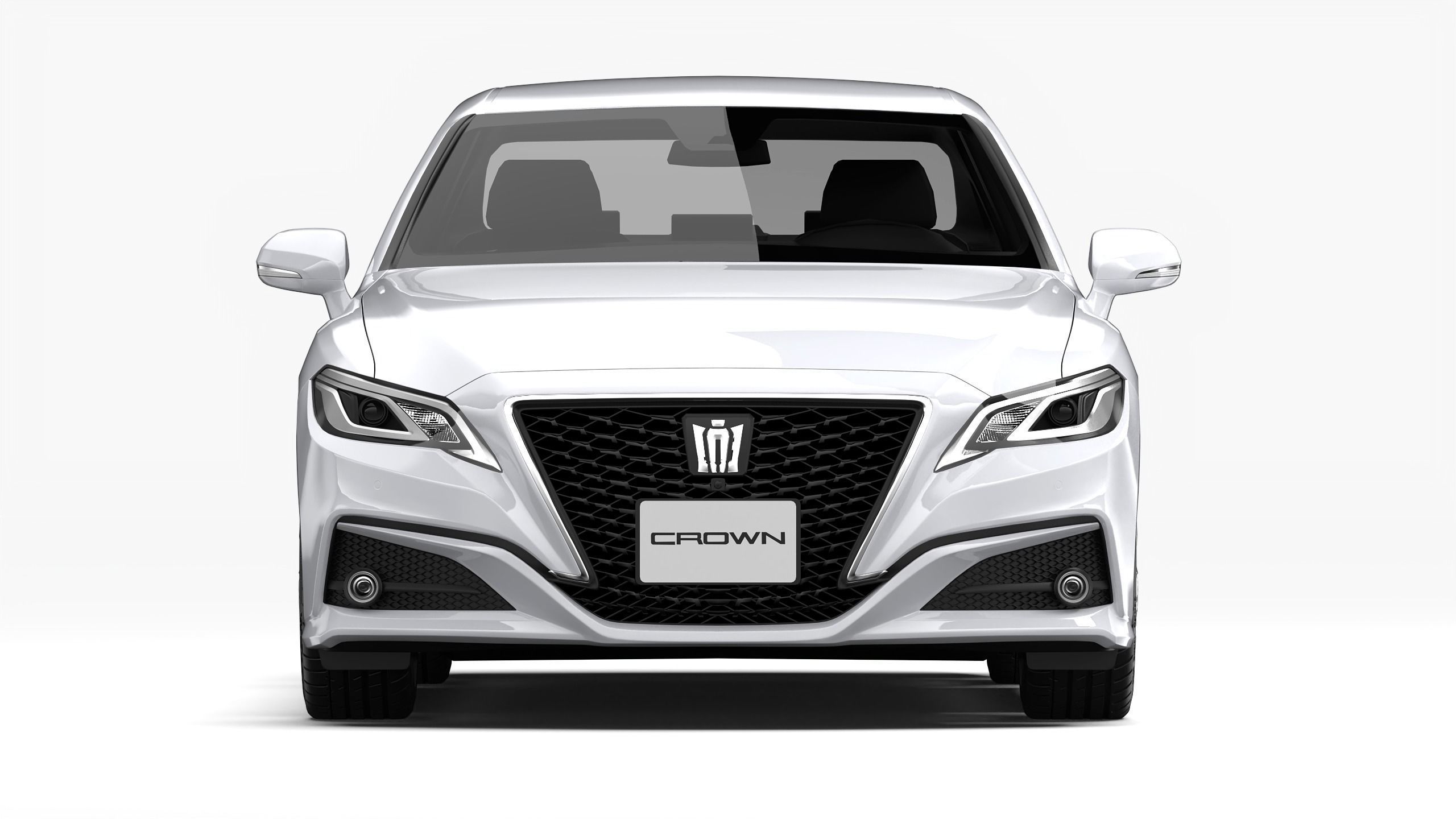 Toyota Crown 2019 3D model_4