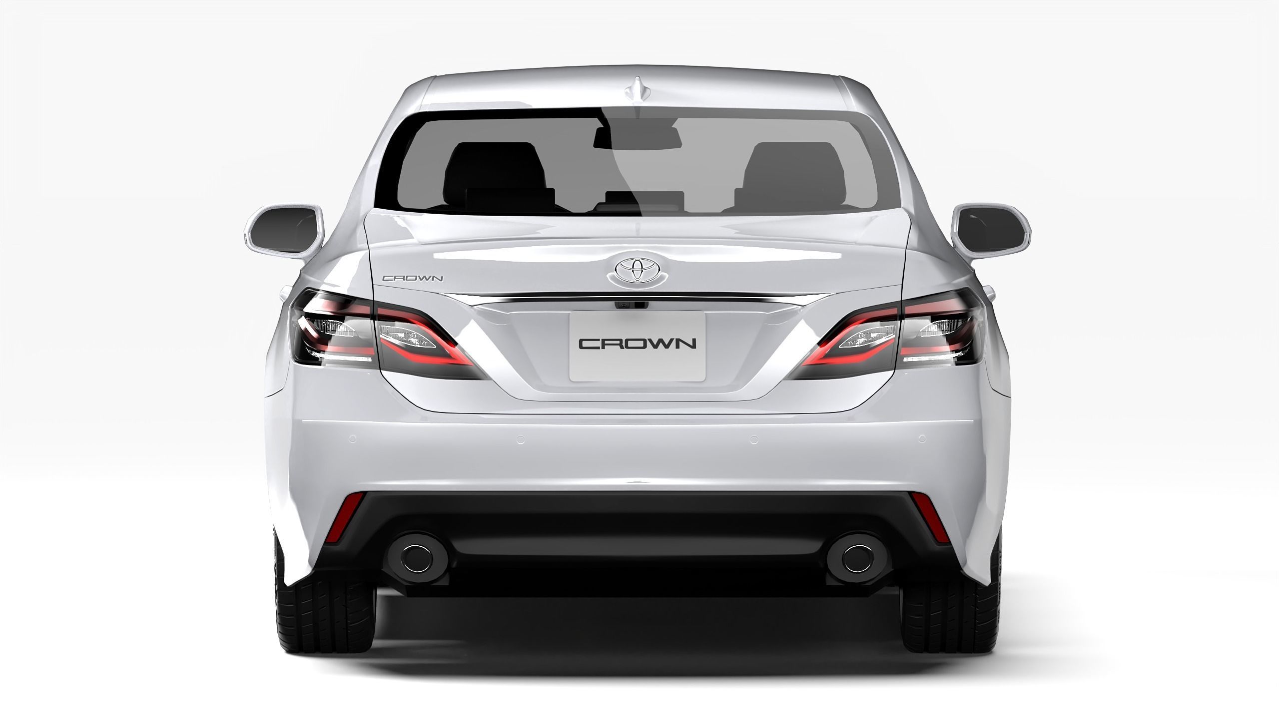 Toyota Crown 2019 3D model_5