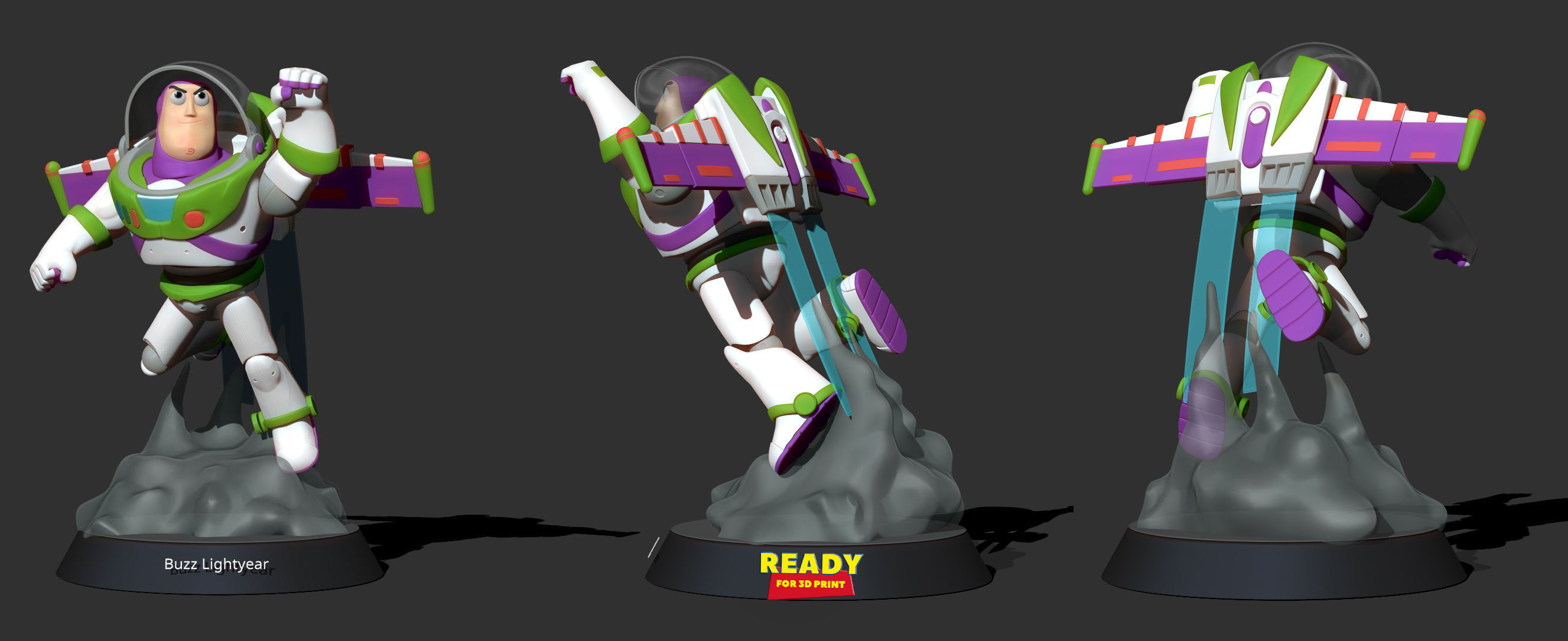 Buzz Lightyear 3D print model_3