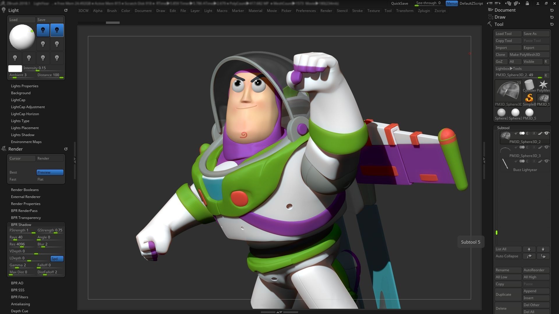 Buzz Lightyear 3D print model_6