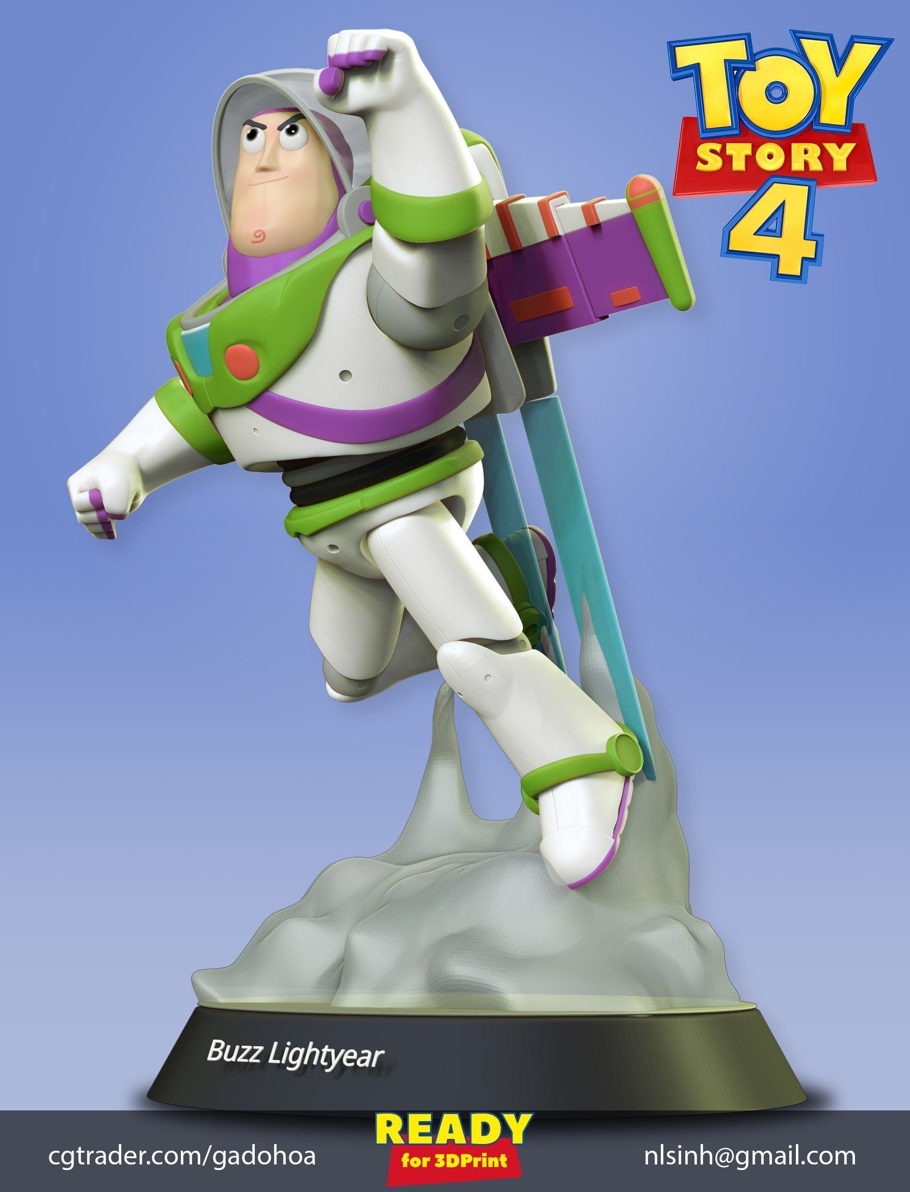 Buzz Lightyear 3D print model_16