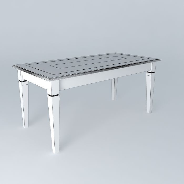 coffee table Free 3D model_3
