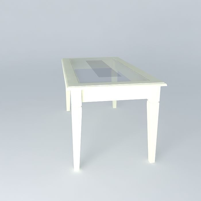 coffee table Free 3D model_2