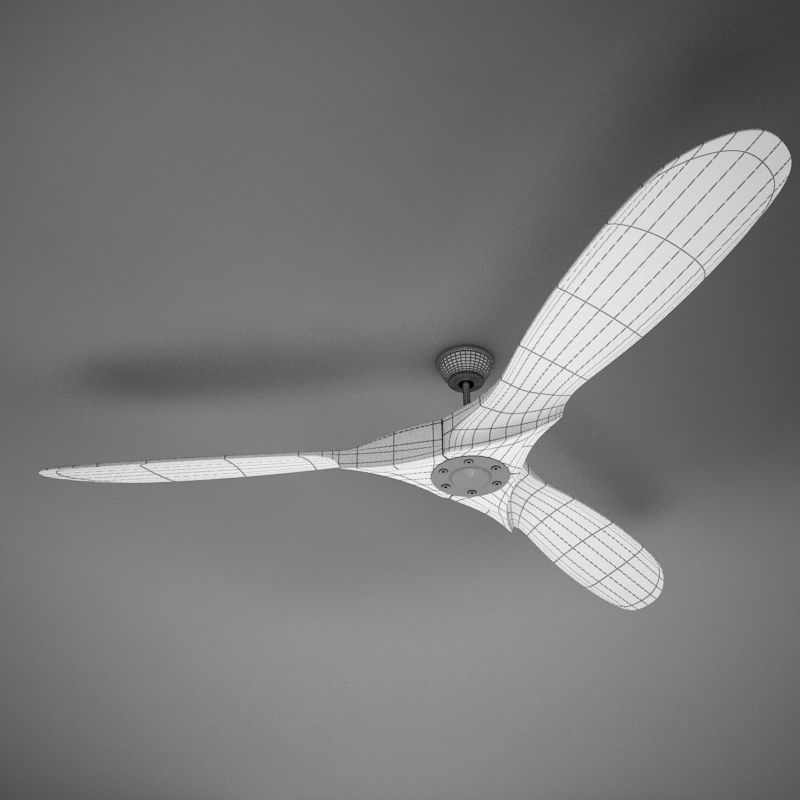 3D HD Fan Propeller Aviator model 3D model_14