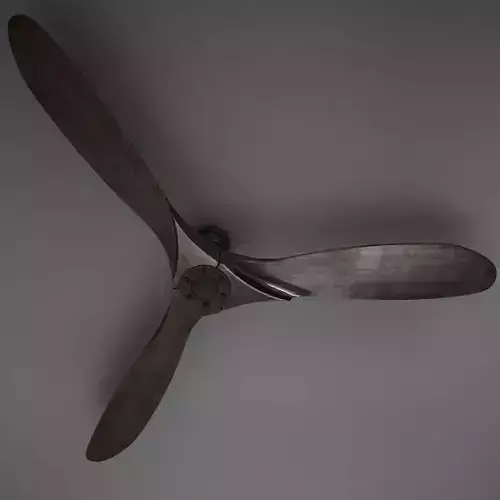 3D HD Fan Propeller Aviator model