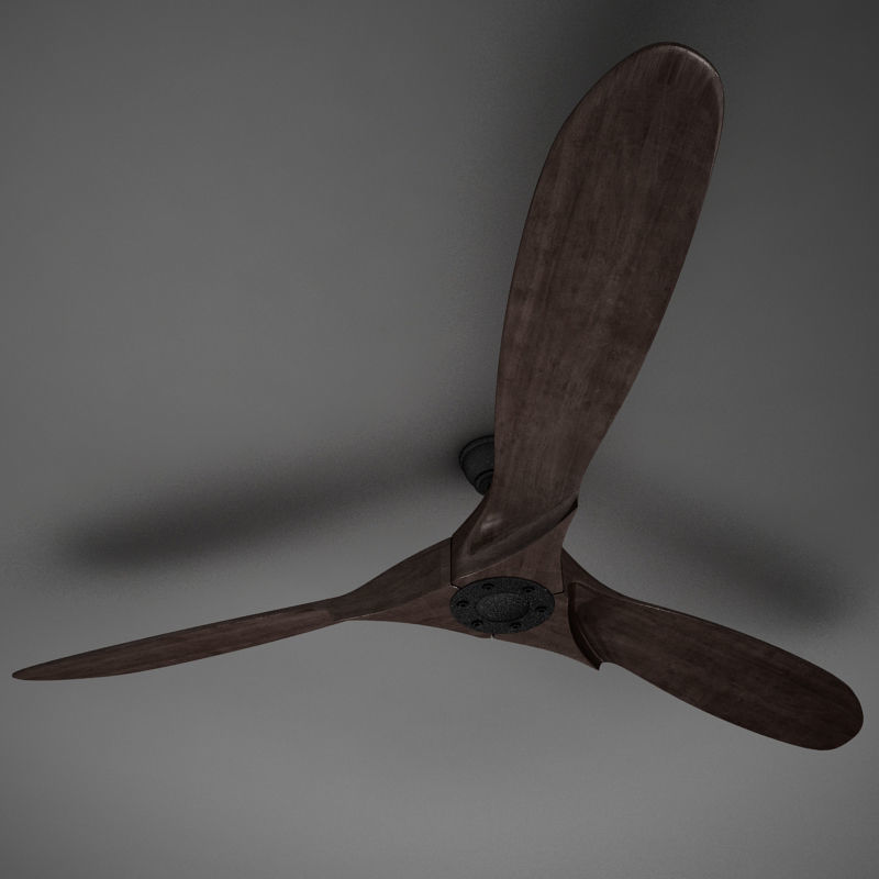 3D HD Fan Propeller Aviator model 3D model_4