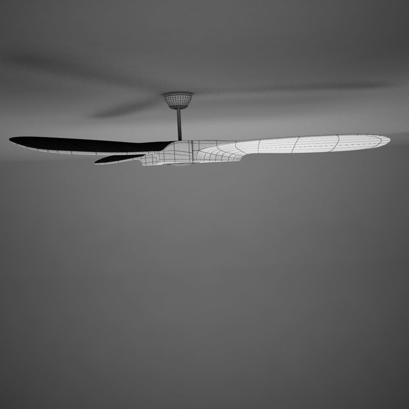 3D HD Fan Propeller Aviator model 3D model_16