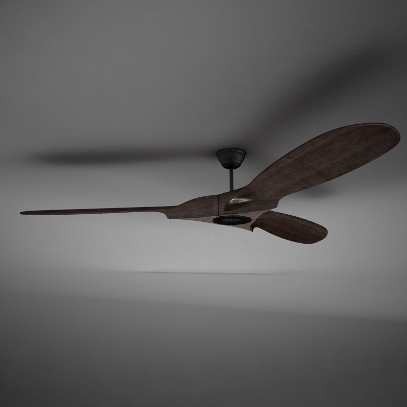 3D HD Fan Propeller Aviator model 3D model_3