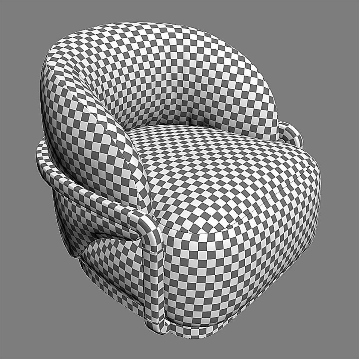 LADY PEACOCK Armchair from Paolo Castelli  3D model_16