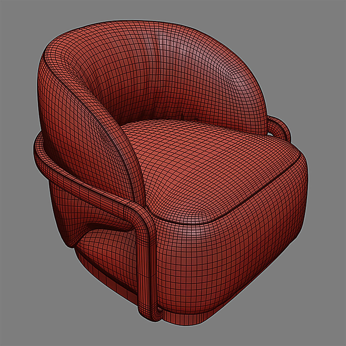 LADY PEACOCK Armchair from Paolo Castelli  3D model_15