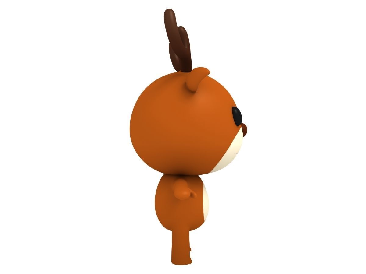 Little Deer 3D model_4