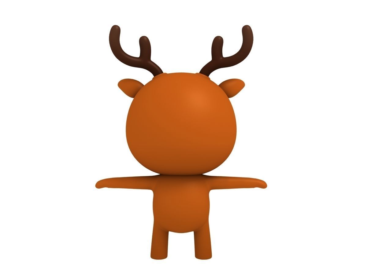 Little Deer 3D model_5