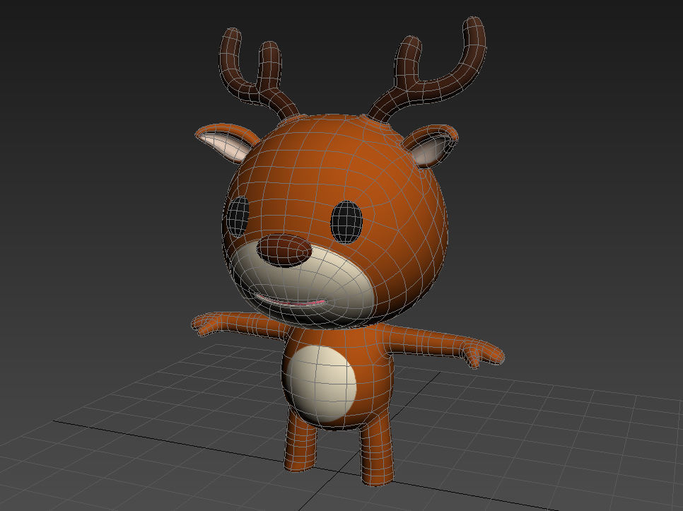 Little Deer 3D model_10