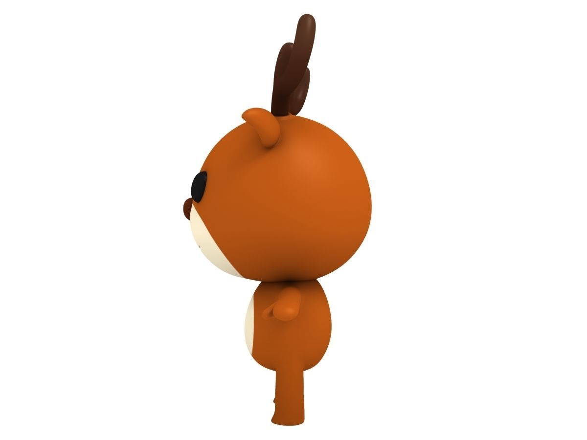 Little Deer 3D model_3