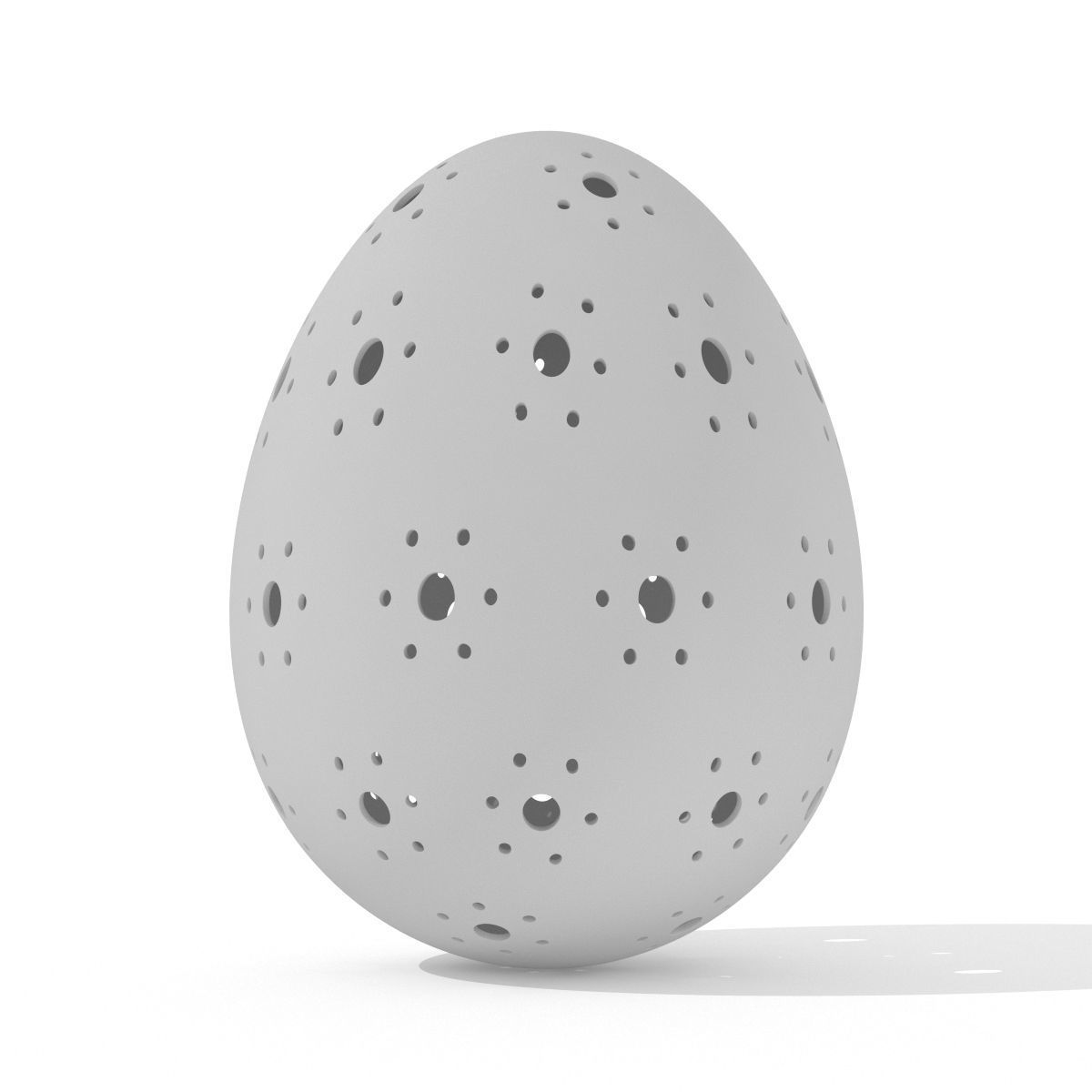Egg Sculpture - 3 Models 3D Model Collection_5