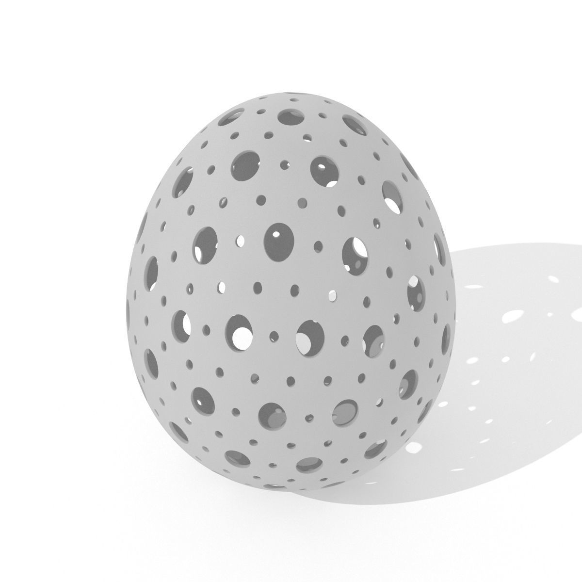 Egg Sculpture - 3 Models 3D Model Collection_9