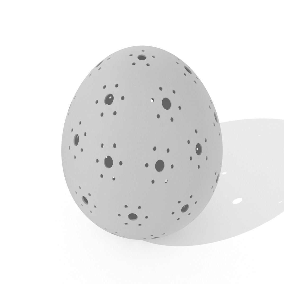 Egg Sculpture - 3 Models 3D Model Collection_6