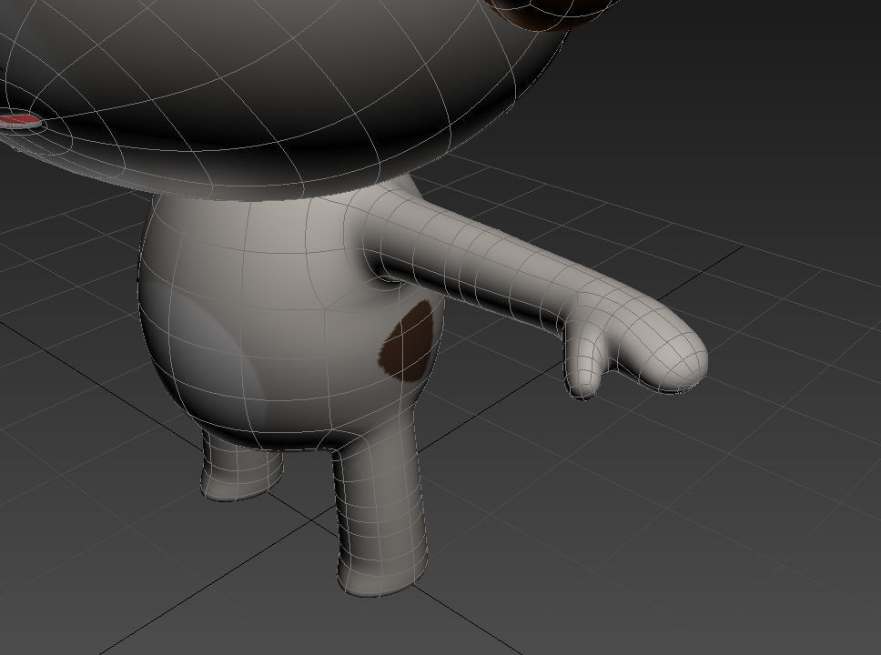 Little Dog 3D model_11