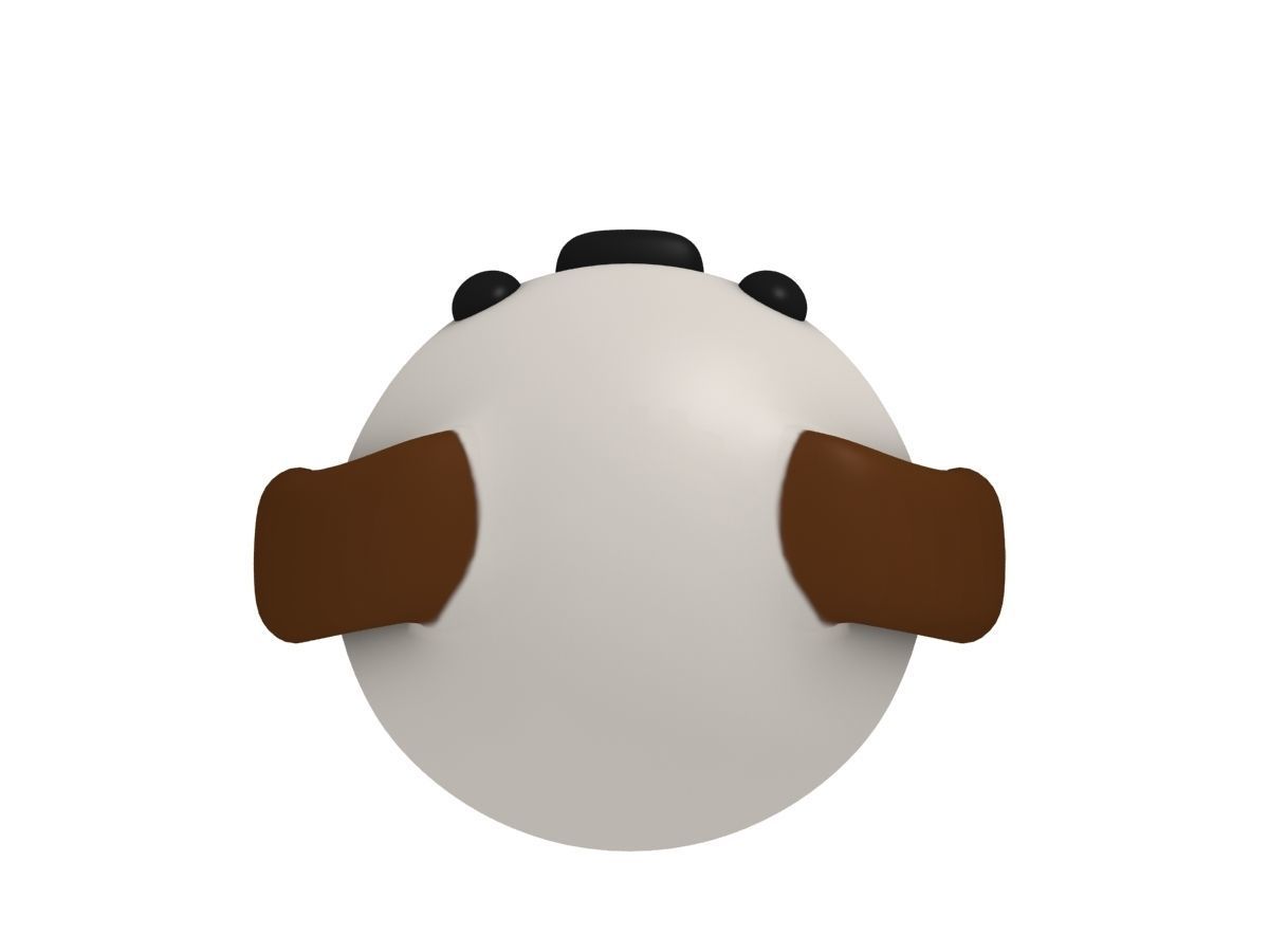 Little Dog 3D model_6
