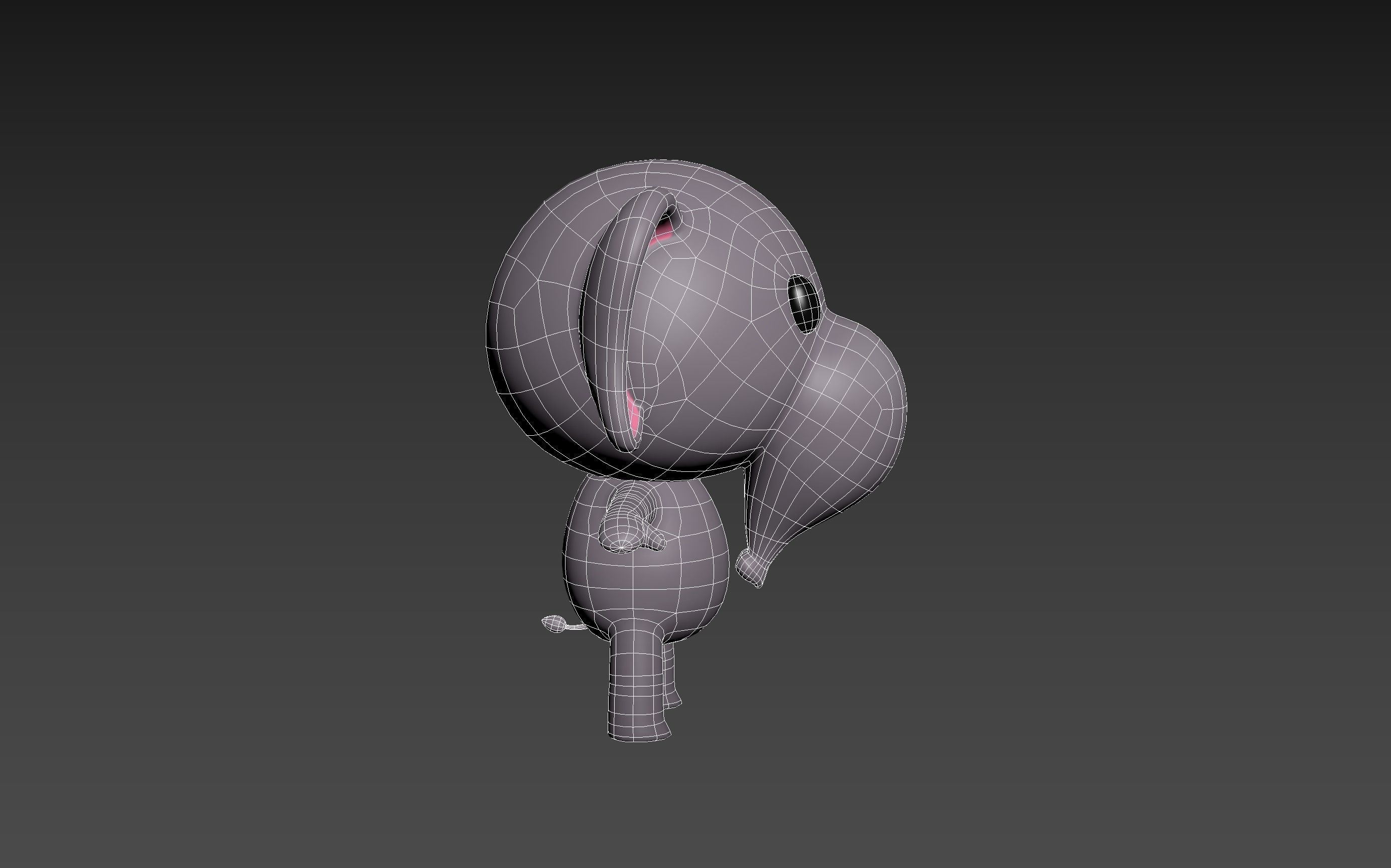 Little Elephant 3D model_21