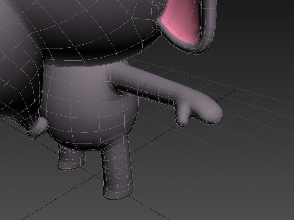 Little Elephant 3D model_11