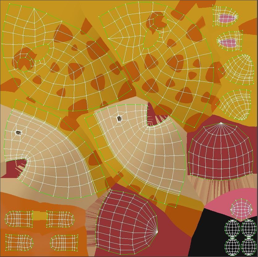 Little Giraffe 3D model_14