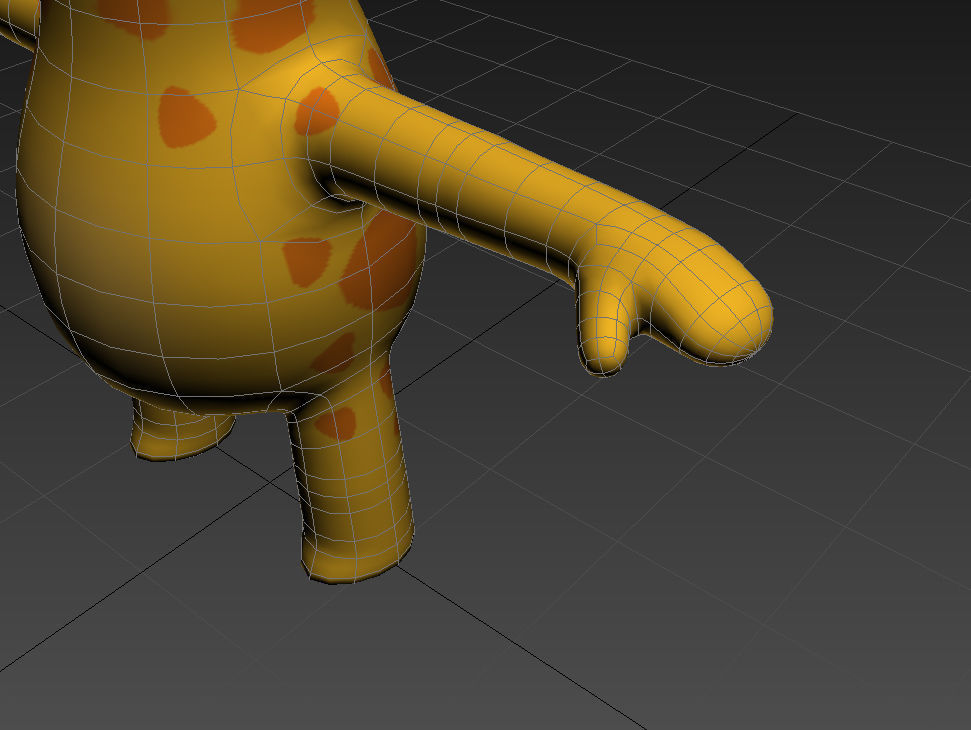 Little Giraffe 3D model_11