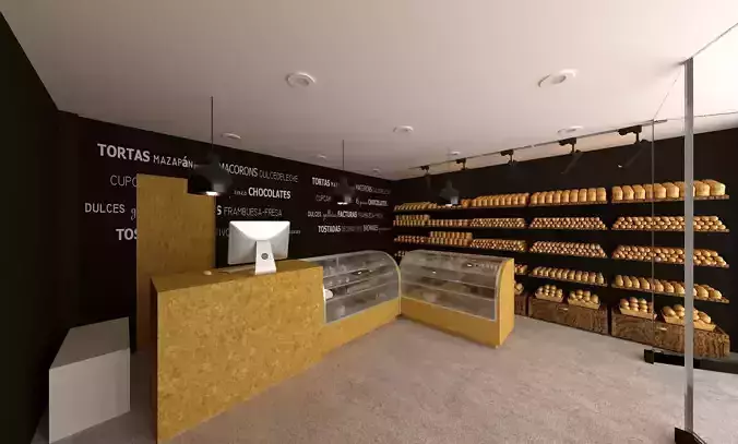 Panaderia bakery - interior design