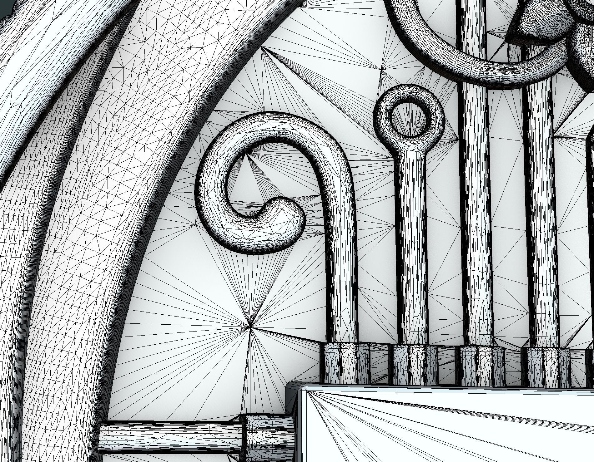 Peercoin gold coin 3D print model_24